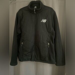 New Balance, sweater fleece, BLK, 100% polyester